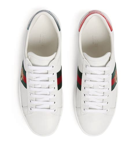 gucci ace leather sneakers skinny jeans|gucci ace leather sneaker review.